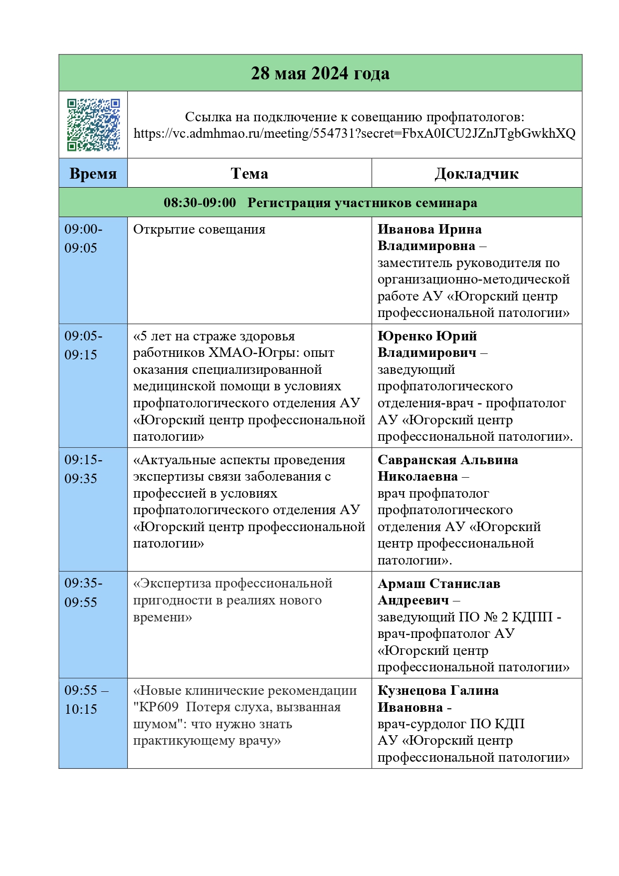 Медицинские новости - АУ ХМАО-Югры «Югорский центр профессиональной пато