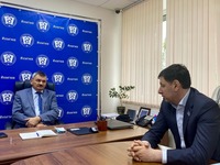 Николай Ташланов встретился с ректором Ханты-Мансийской медакадемии