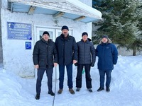 Николай Ташланов посетил четыре медучреждения Ханты-Мансийского района