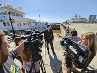 Николай Ташланов провел пресс-конференцию для журналистов окружных СМИ